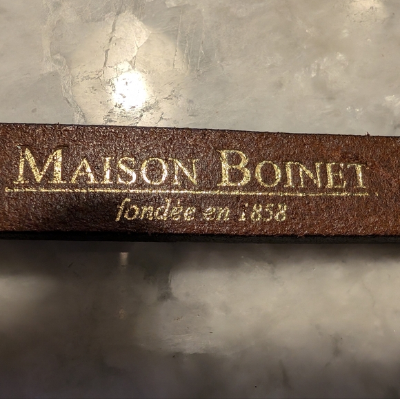 Maison Boinet Genuine Leather Double Belt